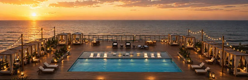 Gaia do Mar pool deck render