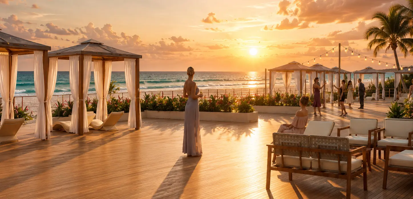 Wedding celebration at Gaia do Mar