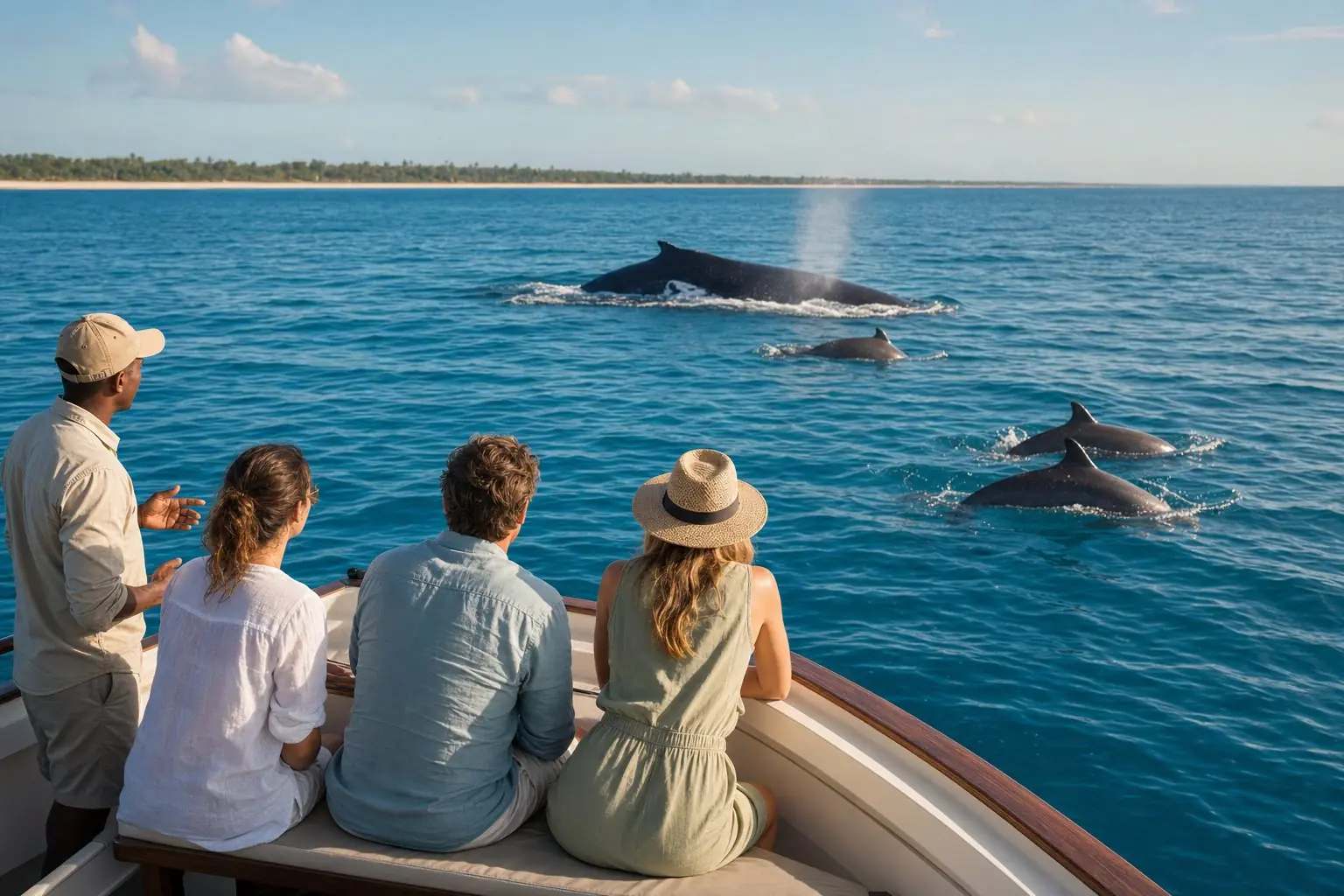 Whale and dolphin watching